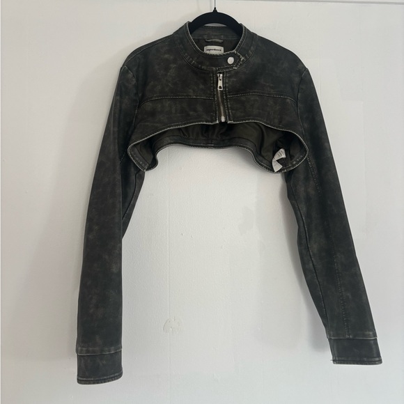 Lupita Faux Leather Jacket in Dark Green
SUPERDOWN - Picture 2 of 3